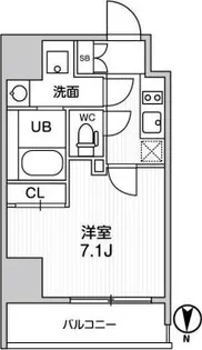 グラシアプレイス東陽町【12階】の間取り