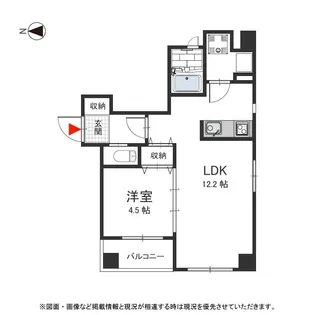AZ天満【3階】の間取り