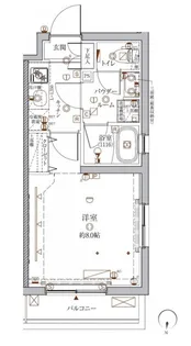 クレイシア目黒都立大学【3階】の間取り