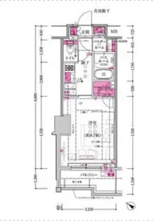 ザ・レジデンス赤坂檜町【5階】の間取り