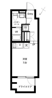 オーキッドレジデンス代々木 WEST【-1階】の間取り
