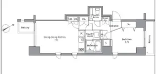 レジディア麻布台【3階】の間取り