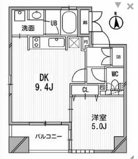 クリオ三田ラ・モード【7階】の間取り