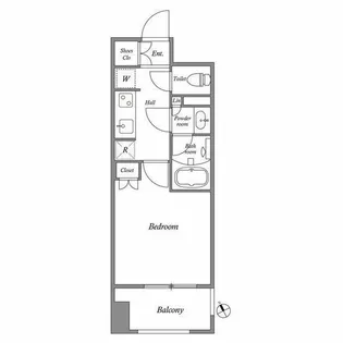 コスモグラシア池田山【3階】の間取り