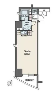 MFPR代々木タワー【11階】の間取り