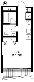 Vista参宮橋【1階】の間取り