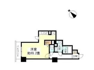 TKフラッツ渋谷【211号室】の間取り