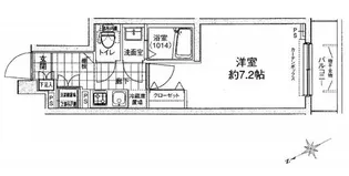 ドルチェ目黒・WEST【2階】の間取り