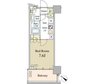 ルミレイス豊洲【1003号室】の間取り