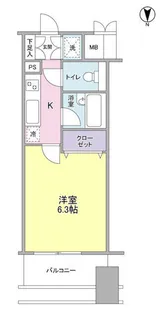 プロスペクト・グラーサ広尾【10階】の間取り