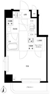 ルーブル木場【5階】の間取り