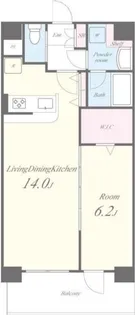イルミナーレ学大【1階】の間取り