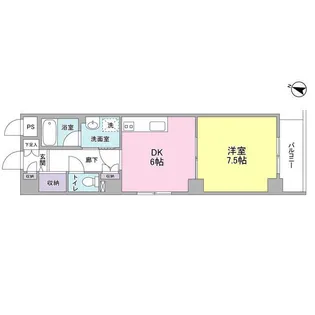 サザン学芸大学【403号室】の間取り