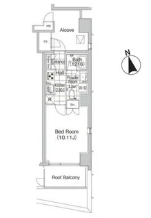 L`GENTE VALU麻布十番【3階】の間取り