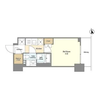 オーキッドレジデンス品川中延【11階】の間取り