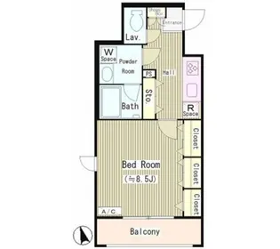 Le ciel M’s【1階】の間取り