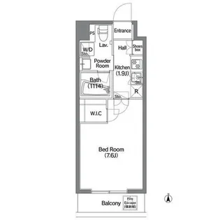 コンフォリア錦糸町DEUX【3階】の間取り