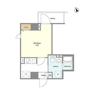 弘進ビル【2階】の間取り