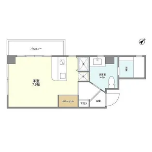 PATH代々木上原【3階】の間取り