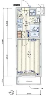 ルーブル中目黒弐番館【4階】の間取り