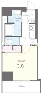 アーク日本橋人形町【5階】の間取り