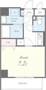 ル・レーブ押上【4階】の間取り