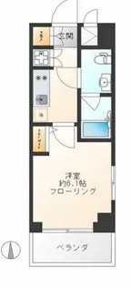 プレール・ドゥーク銀座EASTⅡ【3階】の間取り