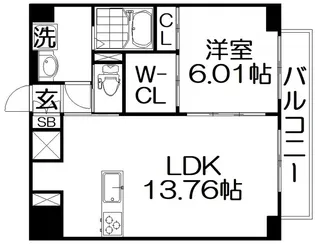 En Nakazaki【801号室】の外観