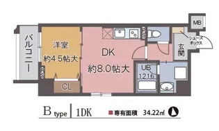 グランディール 鷺洲【5階】の外観