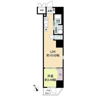 URBAN PARK難波南【11階】の外観