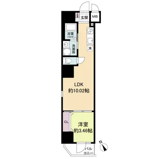 URBAN PARK難波南【1201号室】の外観