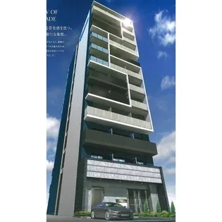 プレサンス松屋町ヴィゴラス【8階】の外観