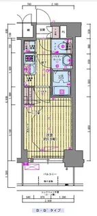 プレサンス福島ミッドエル【0506号室】の間取り
