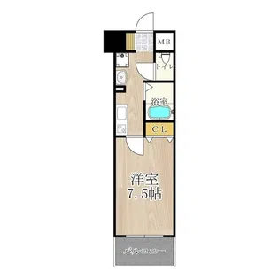 メゾン・デ・ノムラ島之内【11階】の間取り