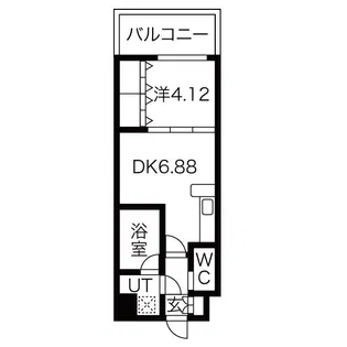 CHOEI65 プレジオ中津【10階】の間取り