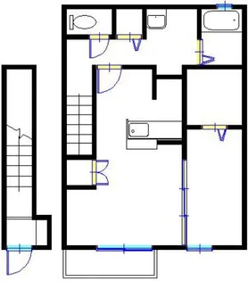 サンガーデン高津橋【2階】の間取り