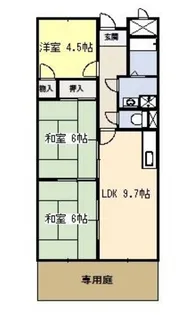パールハイツ【3階】の間取り