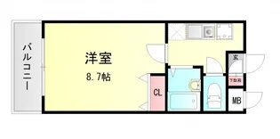 グリーンヒル学院坂【3階】の間取り