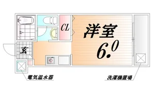 フィオレンテ神戸Ⅴ【2階】の間取り