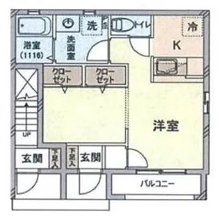 兵庫県神戸市西区小山1丁目【アパート】の間取り