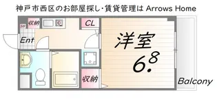 ユースパレス佐野【2階】の間取り