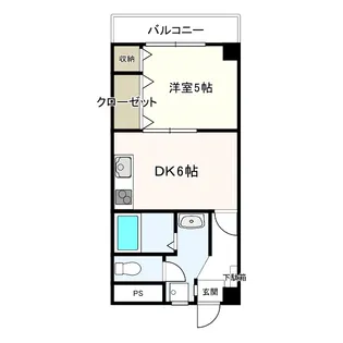 マンション美苑【3階】の間取り