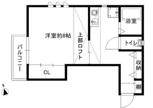 フェリオ朝霧【2階】の間取り