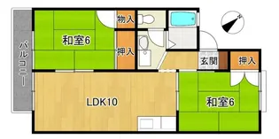 パインファミール【2階】の間取り