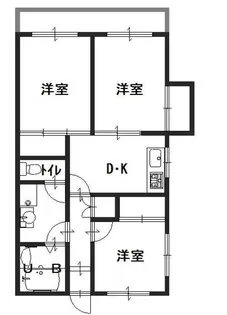 メゾン日宏【1階】の間取り