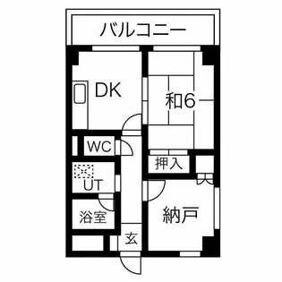 第2ロイヤルメゾンアドニス【4階】の間取り