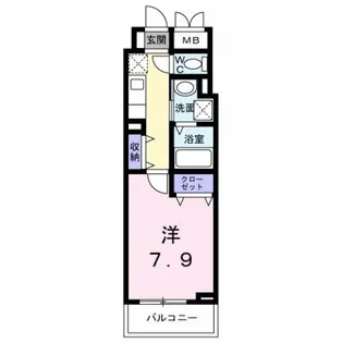 ヒカルサ神戸垂水山手【2階】の間取り