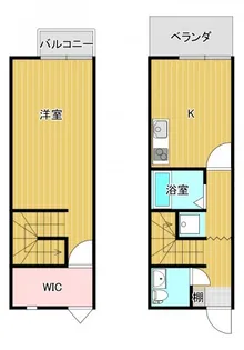 テラスデュオ一番館の間取り