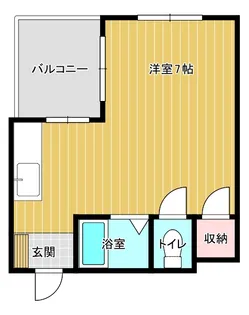 ハウスビューティフルモア【2階】の間取り