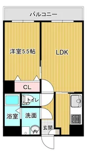 アーニスト新合川【4階】の間取り